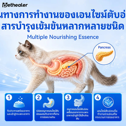 Pethealer Digestive Enzyme Tablets for Dogs & Cats 100g