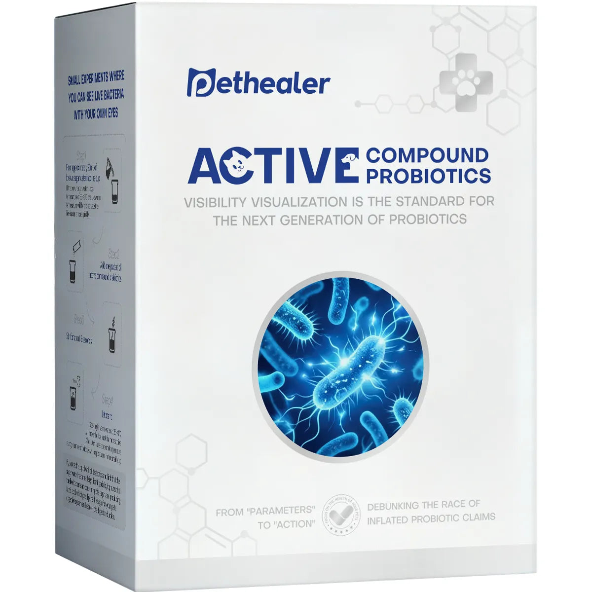 Pethealer Active Compound Probiotics - Công thức mới, Probiotic kết hợp vitamin dành cho chó và mèo