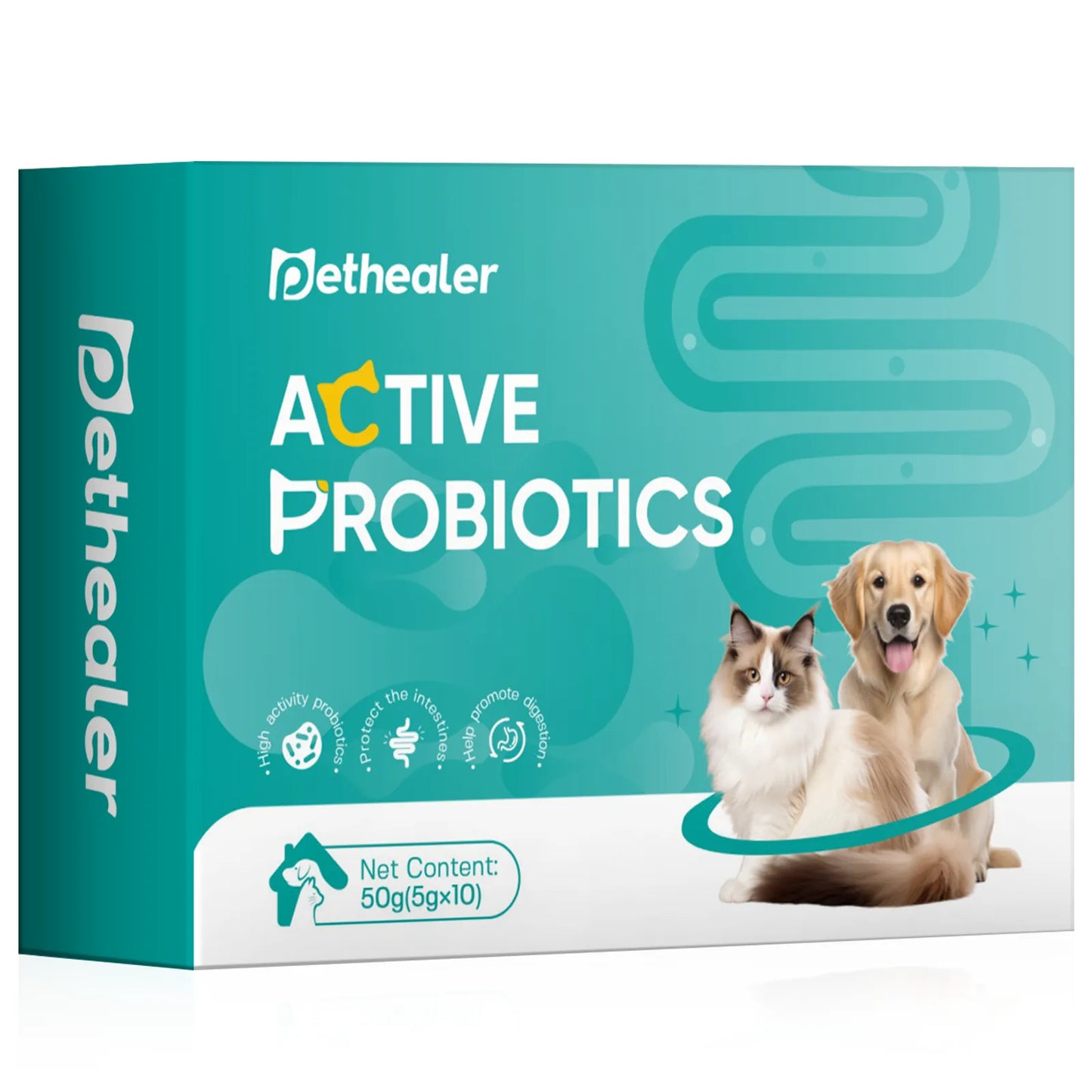 Pethealer Advanced Probiotic Formula – Digestive Health Support for Dogs & Cats