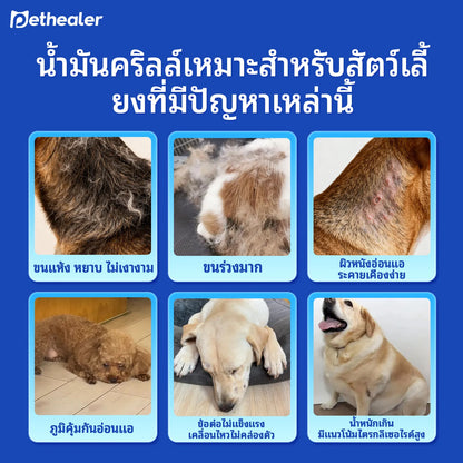 Pethealer Antarctic Krill Oil Tablets for Dogs & Cats