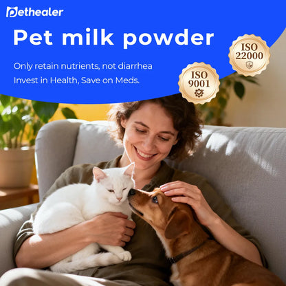 Pethealer Goat Milk Powder for Dogs & Cats