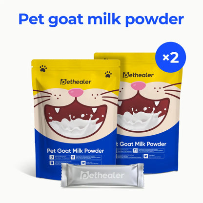 Pethealer Goat Milk Powder for Dogs & Cats