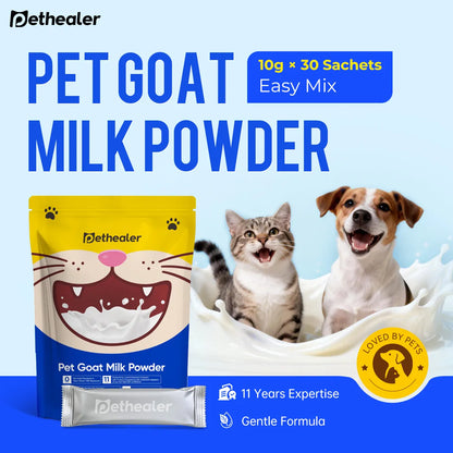 Pethealer Goat Milk Powder for Dogs & Cats