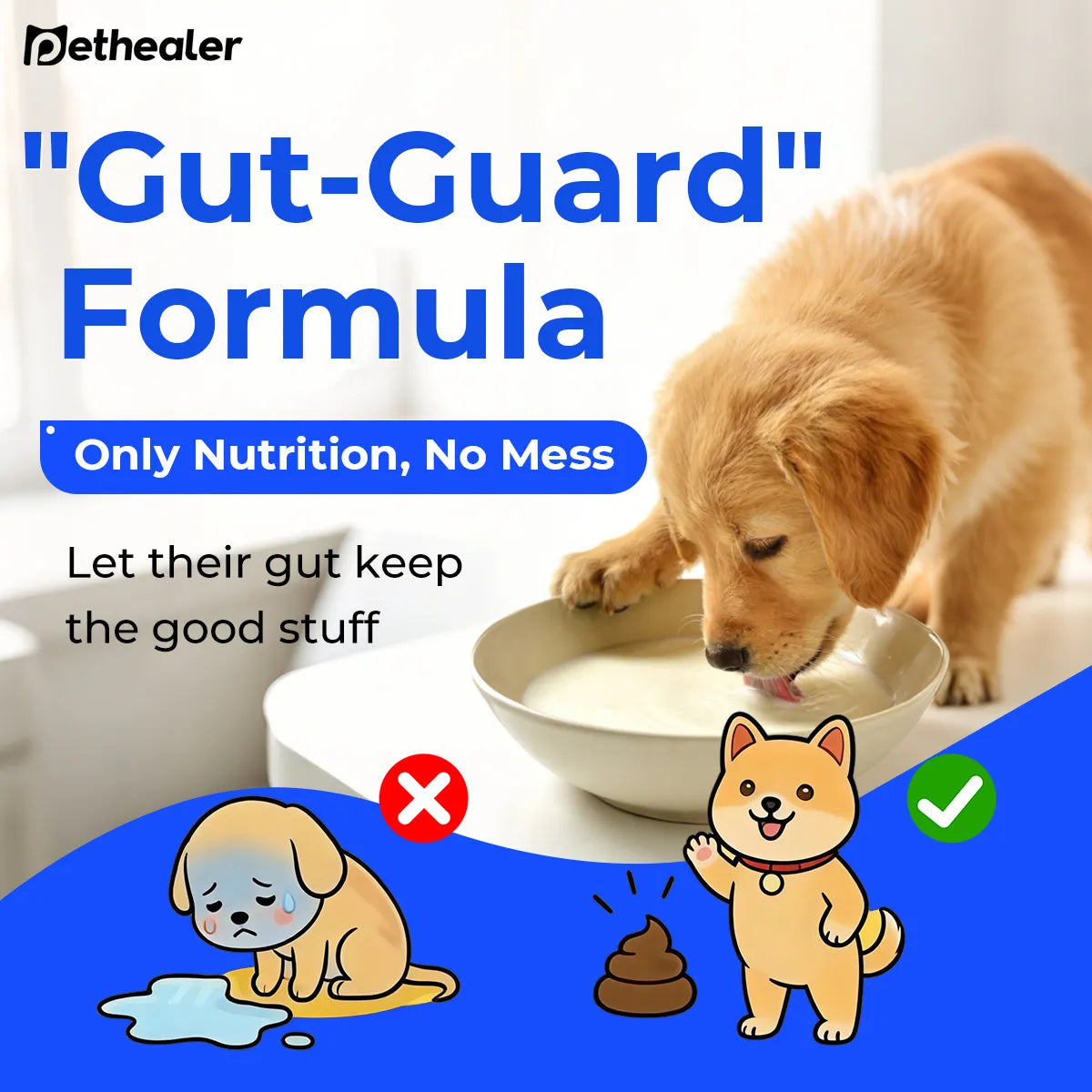 Pethealer Goat Milk Powder for Dogs & Cats