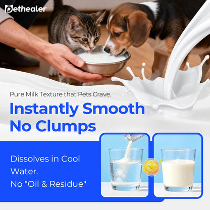 Pethealer Goat Milk Powder for Dogs & Cats