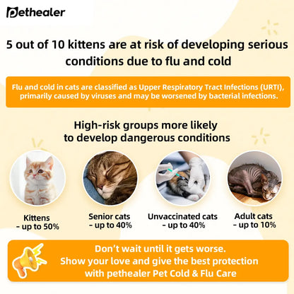 Pethealer Immune Support Powder for Cats During Recovery, 50g