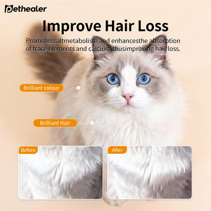 Pethealer Multivitamin Chewable Tablets for Cats & Dogs – 200 Count