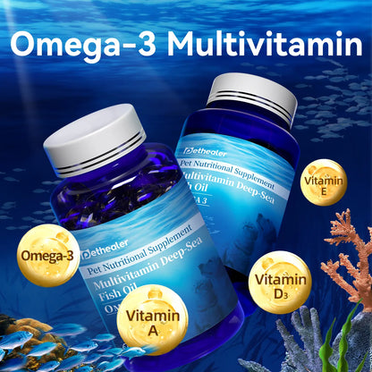 Pethealer Omega Fish Oil for Skin and Coat Health
