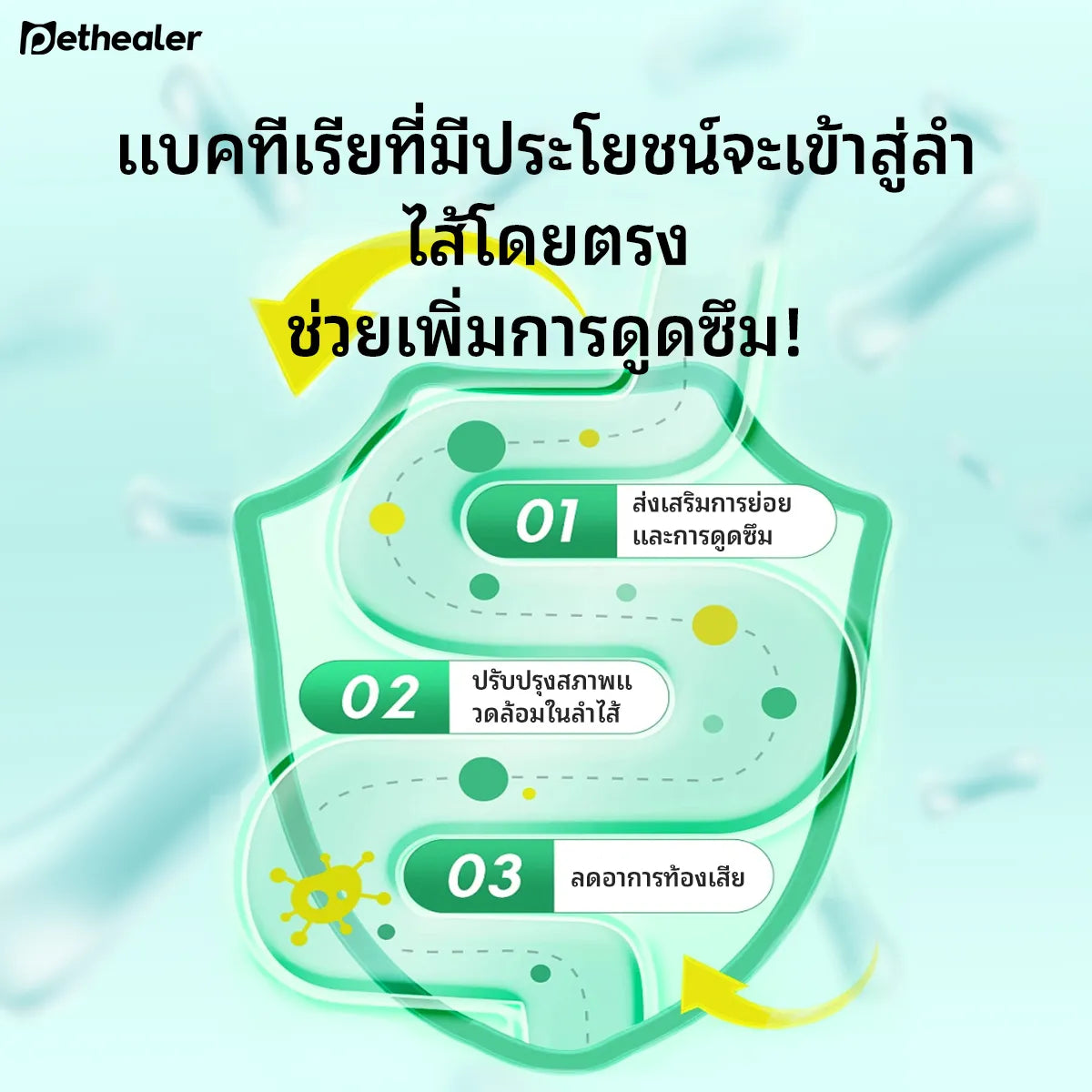 Pethealer Probiotic Tablets for Dogs & Cats
