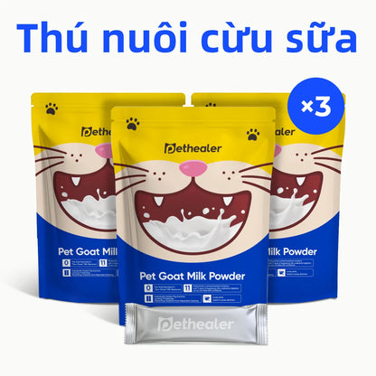 Pethealer Goat Milk for Pets supports body and immunity for cats and dogs