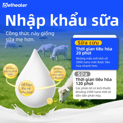 Pethealer Goat Milk for Pets supports body and immunity for cats and dogs