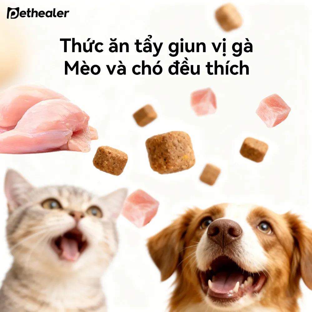 Pethealer Viên Thưởng Chăm Sóc Ký Sinh Trùng Ngoài Da Công Thức Bảo Vệ