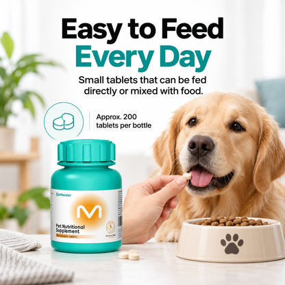Pethealer Multivitamin Tablets for Cats & Dogs – Approx. 200 Tablets